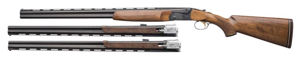 *Ithaca Model 600 by SKB three barrel set over/under shotgun, .20 gauge (2