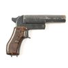 Image 1 : Czech flare pistol, grey finish, checkered  brown grips, #25963 in overall