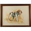 Image 2 : Framed print of Britney Spaniel by Elliott,  approx. 21&#8221; x 27&#8221;; nicely acco