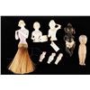 Image 2 : 7 vintage and antique dolls including 1,  1940s era black doll which was pr
