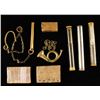 Image 1 : Bonanza lot of misc. military accessories  including a brass Colt SAA or S&amp;