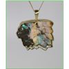 Image 2 : Amazing One of A Kind Australian Bolder Opal  and Diamond Pendant Artisan C