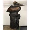 Image 1 : Beautiful and life like pelican bronze  fountain with bronze and silver tri