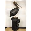 Image 2 : Beautiful and life like pelican bronze  fountain with bronze and silver tri