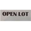 Image 1 : OPEN LOT