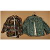 Image 1 : Two Mandarin jackets; Fujibayashi, Lkis-Hong  Kong; medium Ladies size.   E