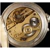 Image 3 : Large fancy open faced pocket watch,  approximately 3&#8221; in diameter with Rom