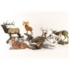 Image 1 : Lot of Danbury Mint porcelain animals, 7  total.    Est.:  $100-$200.