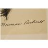 Image 2 : Two black and white hand signed Norman  Rockwell prints; one inscribed to P