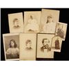 Image 1 : Lot of 6 cabinet photos and 2 CDVs; all  appear to be from the Cahill and H