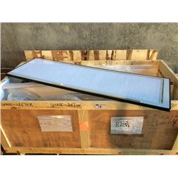 CRATE OF 64"X20" BLIND IN WINDOWS