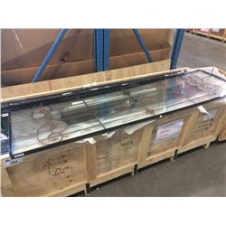 CRATE OF 80"X22" COOPER INLAY AND ASSORTED WINDOWS