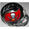 Image 1 : Mike Evans Signed Buccaneers Mini-Helmet (Schwartz COA)