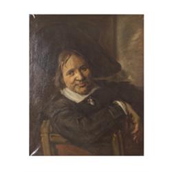 Mann mit Schlapphut. Copie von E. Grimm nach dem Original von Frans Hals in der Staatl. Gemälde...