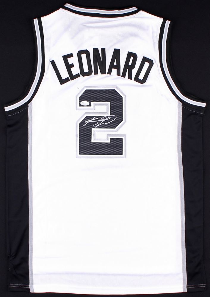 Kawhi Leonard Signed Spurs Jersey Jsa Coa