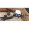 Image 6 : Two Antique Mexican Spurs w/Frame
