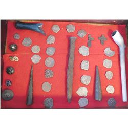 Collection of Spanish Pirate Treasure Items