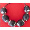 Image 2 : Rare Black Chevron Trade Beads