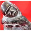Image 9 : Large Eskimo Soapstone Carving with Book