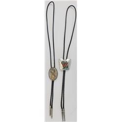 2 Mexican Bolo Ties