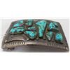 Image 2 : Sterling Silver and Turquoise Buckle
