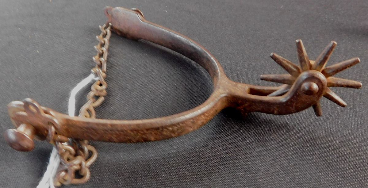 Two Antique Western Spurs
