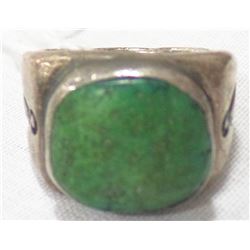 Men's Old Turquoise Navajo Ring