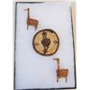 Image 1 : Apache Basketry Plaque w/Human Figures