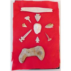 Frame of Eskimo Artifacts