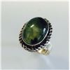 Image 2 : Sterling Silver .925 Lemon Cabochon Quartz Ring 8.47g