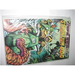 NO. #4 MARCH EAGLE COMICS *STRONTIUM DOG* BOOK VALUE $10.00+!! COMIC CAME OUT OF SAFE!!