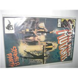 1984 NO. #21 NOVEMBER MARVEL COMICS *THE NEW MUTANTS* BOOK VALUE $10.00+!! COMIC CAME OUT OF SAFE!!