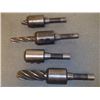 Image 2 : Lot of (4) R8 End Mill Holders, (3) 1" & (1) 1-1/4"