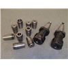 Image 1 : Lot of (2) CAT40 Collet Chucks w/ (9) TG100 Collets
