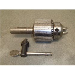 Jacobs #3A Drill Chuck w/ 3/4" Dia Shaft