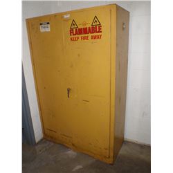 Justrite Flammable Cabinet, 43" x 18" x 65" Tall