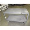 Image 1 : Rolling Shop Cart 24" x 48" x 30" Tall