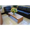 Image 1 : COFFEE TABLE, END TABLE, REMAINING SMALL SILK AND REAL PLANTS (LOCATED IN RECEPTION AREA)