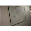 Image 2 : 3 FRAMED MAP ARTWORK