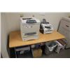 Image 1 : HP LASER JET 4300 DTN NETWORK PRINTER WITH TABLE