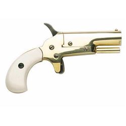 *NEW* Vest Pocket Derringer .31 cal Simulated Ivory/Brass P1381