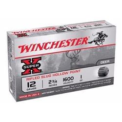 *AMMO* Winchester X12RS15 Super-X Rifled Lead 12 ga 2.75" 1 oz Slug (250 shells) 020892000414