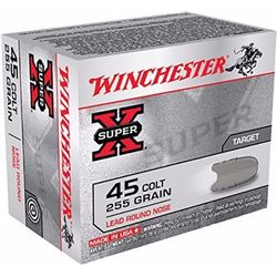 *AMMO* Winchester Ammo X45CP2 Super X 45 Colt Lead Round Nose 255 GR (200 ROUNDS) 020892201705