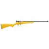 Image 1 : *NEW* Savage 13805 Rascal Bolt 22 Long Rifle Yellow Synthetic 062654138058