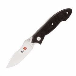 *NEW* AL MAR, Nomad, Black G-10 Handle, Plain MNA-ALND-2