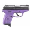 Image 1 : *NEW* RUGER LC9S 9MM 3.12" 7RD PURPLE GRIP BLACK SLIDE 736676032426