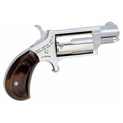 *NEW* NAA Mini Revolver 22 Mag 1.125" 5rd Rosewood Grip Stainless 744253000218