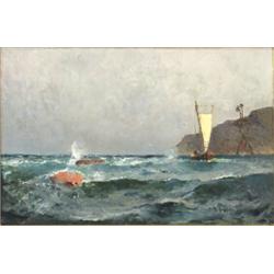 Christian Fredrik Svensson (1834-1909), Oil on canvas, signed, 30 x 45 cm, 8.000,...