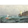 Image 1 : Christian Fredrik Svensson (1834-1909), Oil on canvas, signed, 30 x 45 cm, 8.000,...