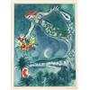 Image 1 : Marc Chagall (1887-1985), Colour lithograph after original, signed XXXIV/LXXV, Siréne et Poisso...